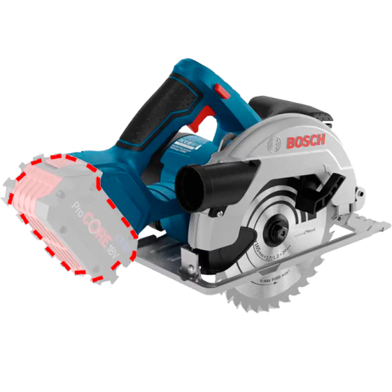 Sierra Circular Inalambrica 18V Bosch GKS 18V-57